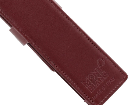 Montblanc Meisterstück Siena 1er Lederetui Burgundy