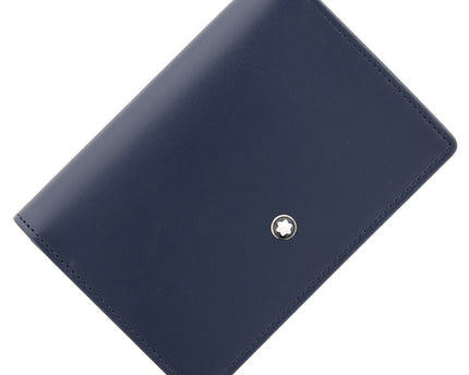 Montblanc Leather Goods Meisterstück Business Card Holder 6cc Navy