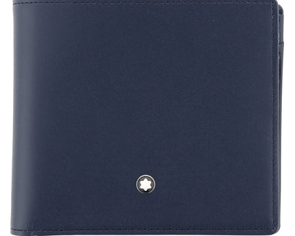 Montblanc Leather Goods Meisterstück Geldbörse mit Münzfach 4cc Navy