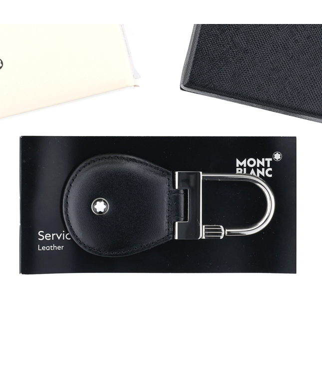 Montblanc Leather Goods Meisterstück Schlüsselanhänger Schwarz