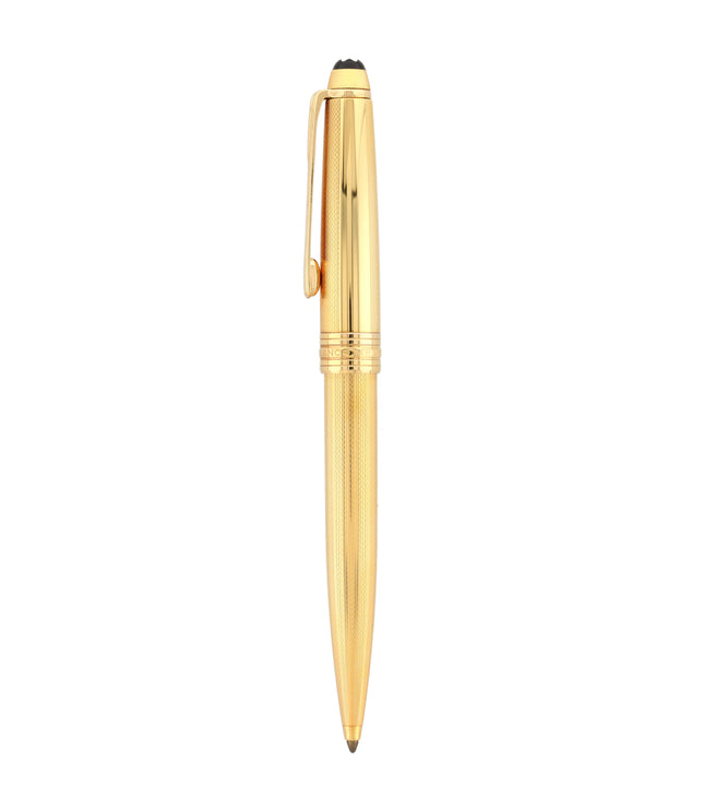 Montblanc Meisterstück Solitaire Gold Plated Kugelschreiber No.164 Classique