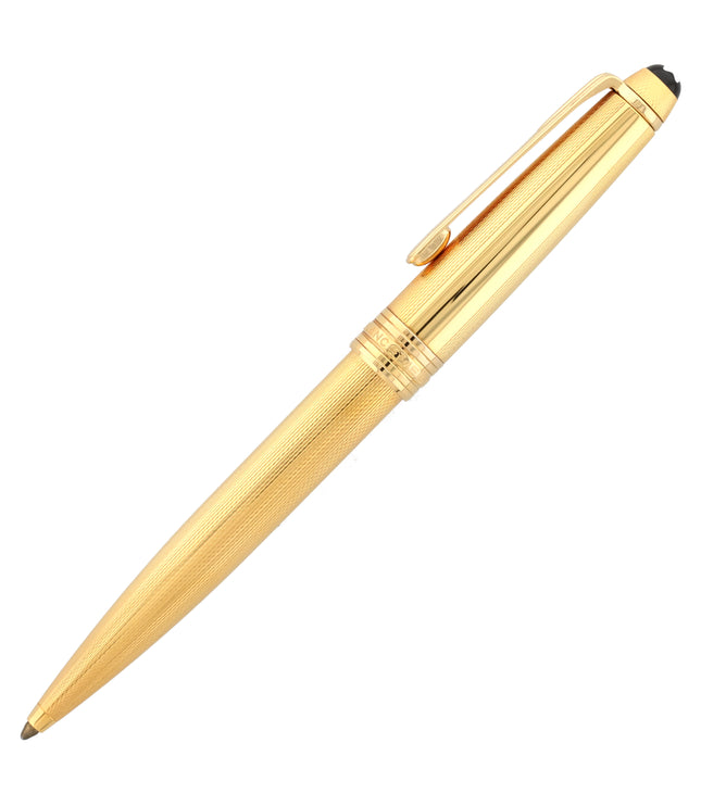 Montblanc Meisterstück Solitaire Gold Plated Kugelschreiber No.164 Classique
