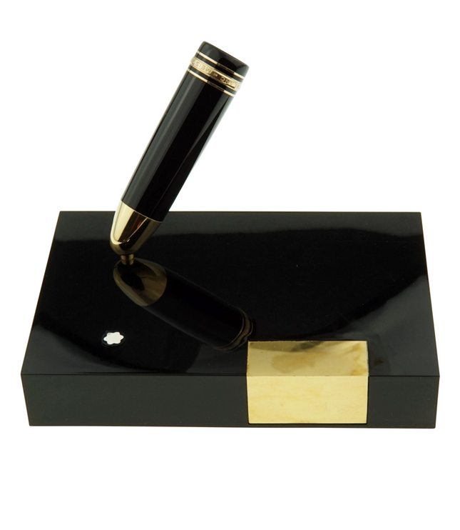 Montblanc Meisterstück Desk Accessoires Pen Stand Füller No.149 Gold Coated