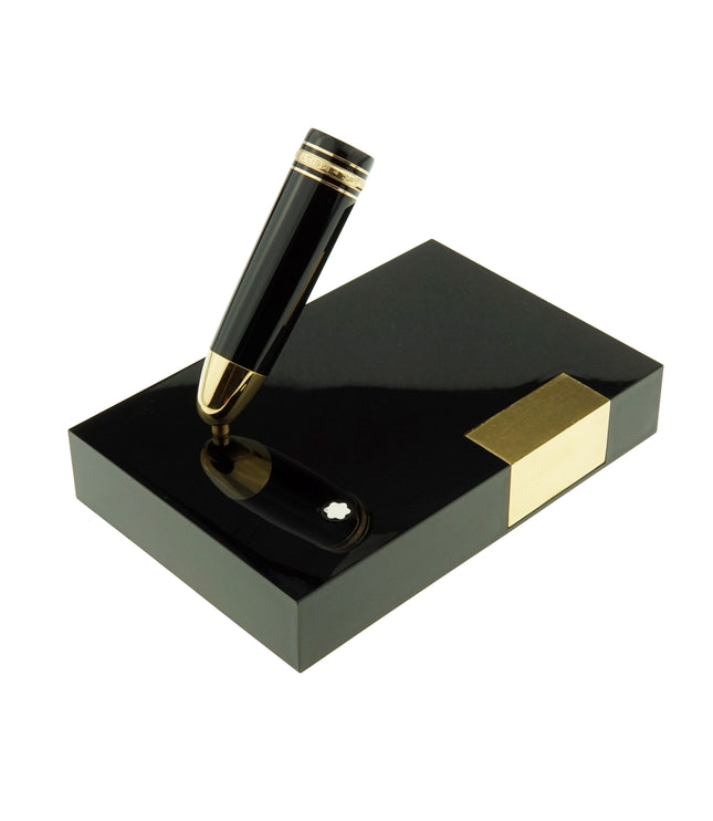 Montblanc Meisterstück Desk Accessoires Pen Stand Füller No.149 Gold Coated