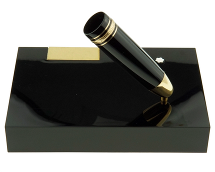 Montblanc Meisterstück Desk Accessoires Pen Stand Füller No.149 Gold Coated
