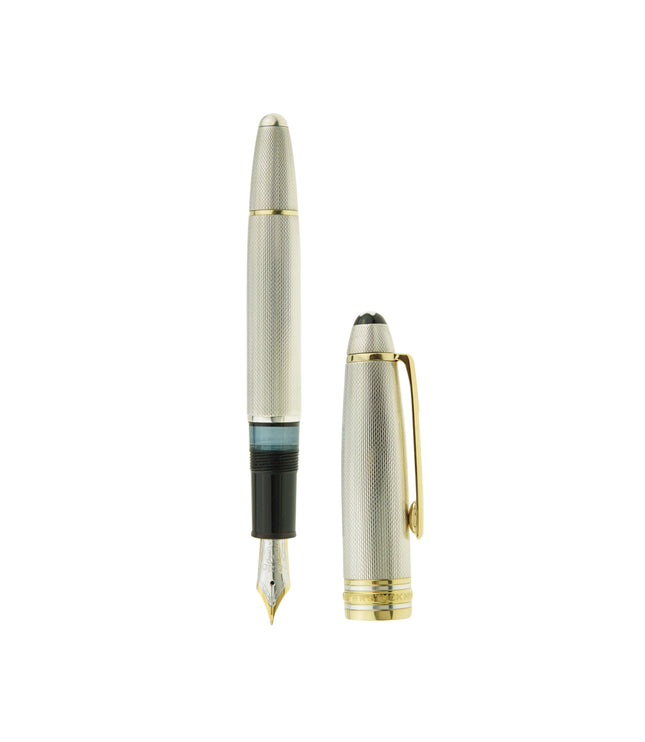 Montblanc Meisterstück Solitaire 925er Sterling Silber Korn Füller No.146 LeGrand