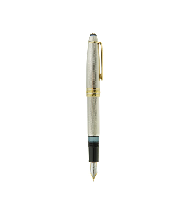 Montblanc Meisterstück Solitaire 925er Sterling Silber Korn Füller No.146 LeGrand