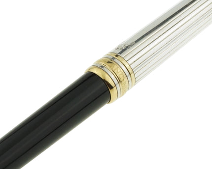 Montblanc Meisterstück Solitaire Doué 925er Sterling Silber Kugelschreiber No.116 Mozart