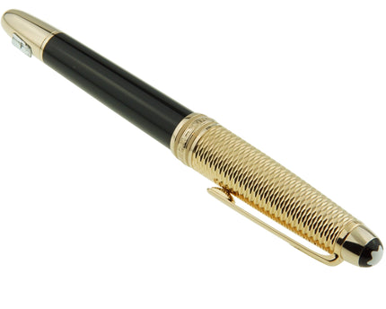 Montblanc Meisterstück Solitaire Doué Geometry Champagne Füller No.145 Classique