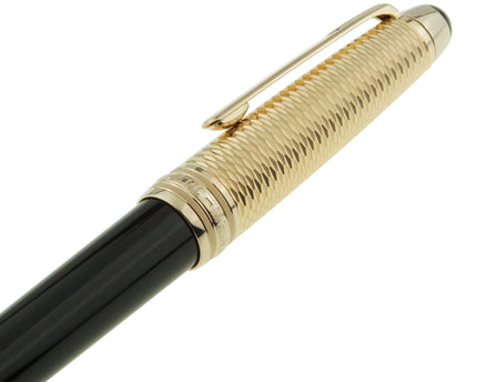Montblanc Meisterstück Solitaire Doué Geometry Champagne Füller No.145 Classique