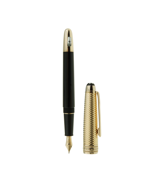 Montblanc Meisterstück Solitaire Doué Geometry Champagne Füller No.145 Classique
