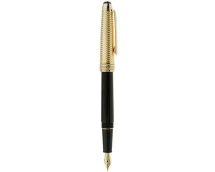 Montblanc Meisterstück Solitaire Doué Geometry Champagne Füller No.145 Classique