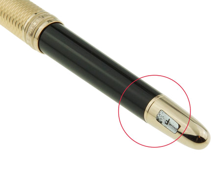 Montblanc Meisterstück Solitaire Doué Geometry Champagne Füller No.145 Classique