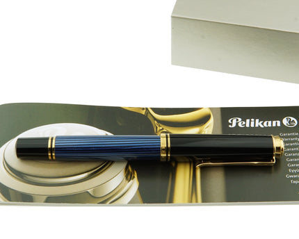 Pelikan Souverän M600 Füller Blau Gestreift