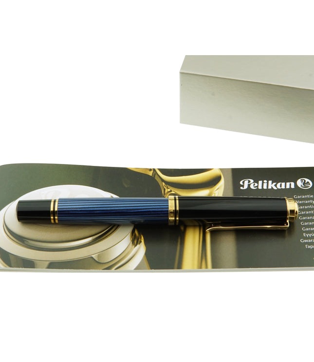 Pelikan Souverän M600 Füller Blau Gestreift