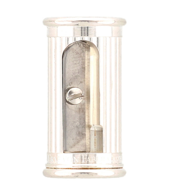 Graf von Faber-Castell kleiner Bleistiftanspitzer Silber