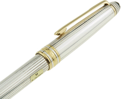Montblanc Meisterstück Solitaire 925er Sterling Silber Füller No.144 Classique