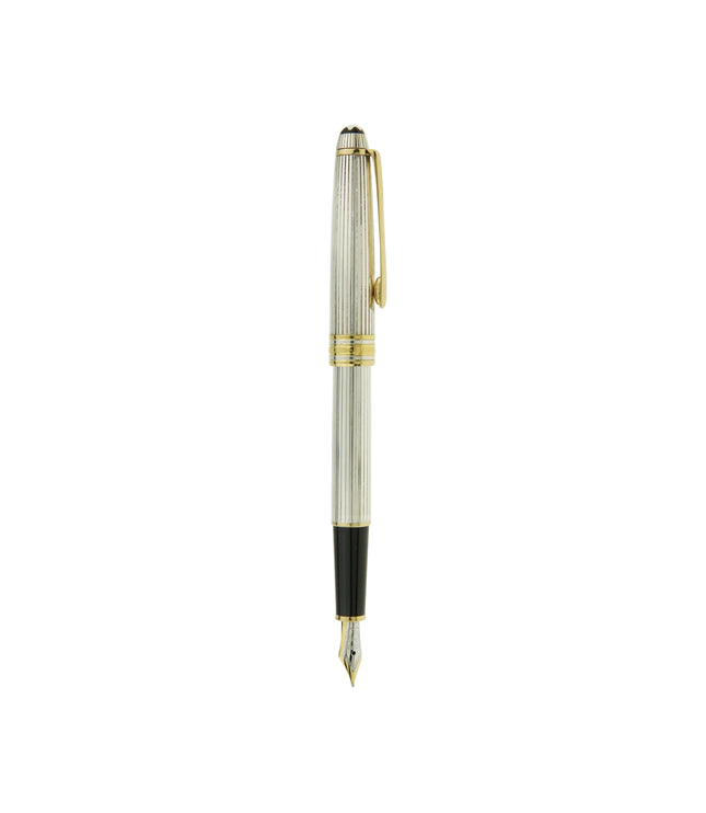 Montblanc Meisterstück Solitaire 925er Sterling Silber Füller No.144 Classique
