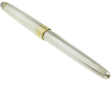 Montblanc Meisterstück Solitaire 925er Sterling Silber Füller No.144 Classique