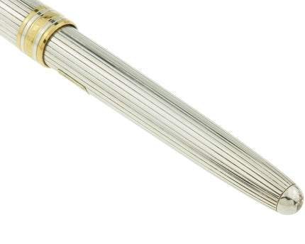 Montblanc Meisterstück Solitaire 925er Sterling Silber Füller No.144 Classique