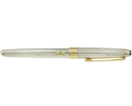 Montblanc Meisterstück Solitaire 925er Sterling Silber Füller No.144 Classique