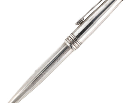 Montblanc Meisterstück Solitaire Pure Silver Kugelschreiber No.164 Classique
