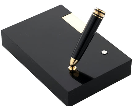 Montblanc Meisterstück Desk Accessoires Pen Stand Füller No.144 Classique Gold Coated
