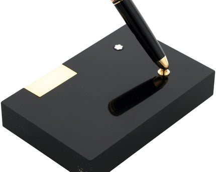 Montblanc Meisterstück Desk Accessoires Pen Stand Füller No.144 Classique Gold Coated
