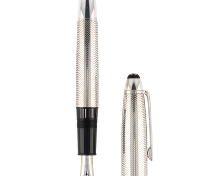 Montblanc Meisterstück Solitaire Silver Barley Füller No.146 LeGrand