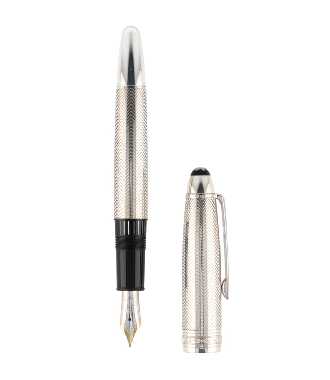 Montblanc Meisterstück Solitaire Silver Barley Füller No.146 LeGrand