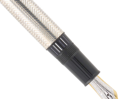 Montblanc Meisterstück Solitaire Silver Barley Füller No.146 LeGrand