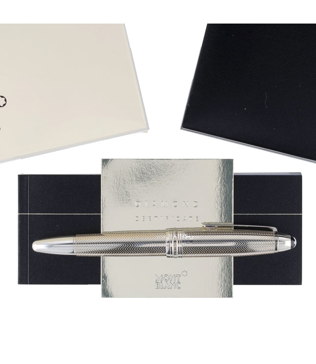Montblanc Meisterstück Solitaire Silver Barley Füller No.146 LeGrand