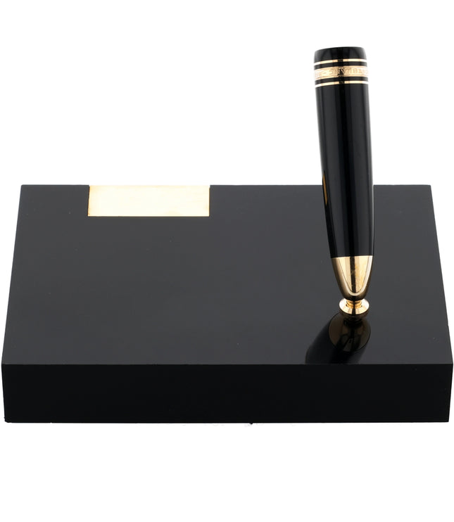 Montblanc Meisterstück Desk Accessoires Pen Stand Füller No.146 LeGrand Gold Coated