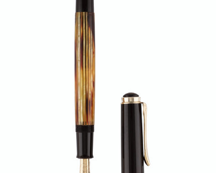 Pelikan 400 Füller Vintage Schildpattbraun Gestreift