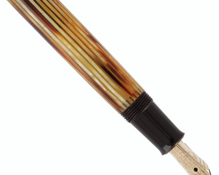 Pelikan 400 Füller Vintage Schildpattbraun Gestreift