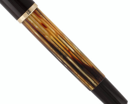 Pelikan 400 Füller Vintage Schildpattbraun Gestreift