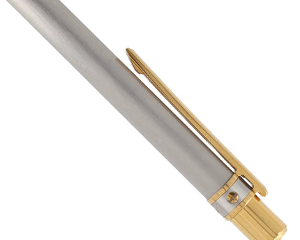 Cartier Santos de Cartier Kugelschreiber Edelstahl Gold