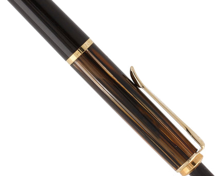 Pelikan K400 Old Style Kugelschreiber Schildpattbraun Gestreift