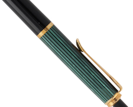 Pelikan K400 Old Style Kugelschreiber Grün Gestreift