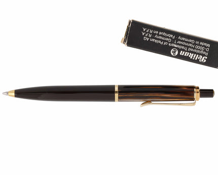 Pelikan K400 Old Style Kugelschreiber Schildpattbraun Gestreift