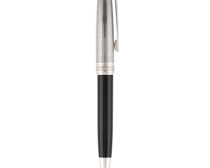 Montblanc Meisterstück Solitaire Doué Silver Barley Kugelschreiber No.164 Classique