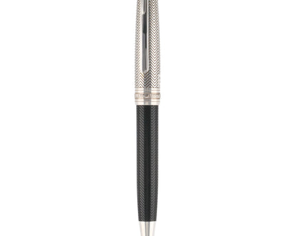 Montblanc Meisterstück Solitaire Doué Silver Barley Kugelschreiber No.164 Classique