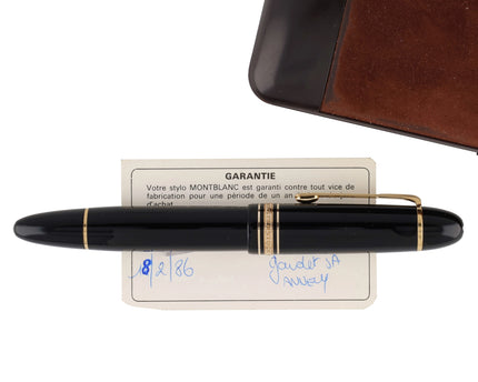 Montblanc Meisterstück Füller No.149 Gold Coated