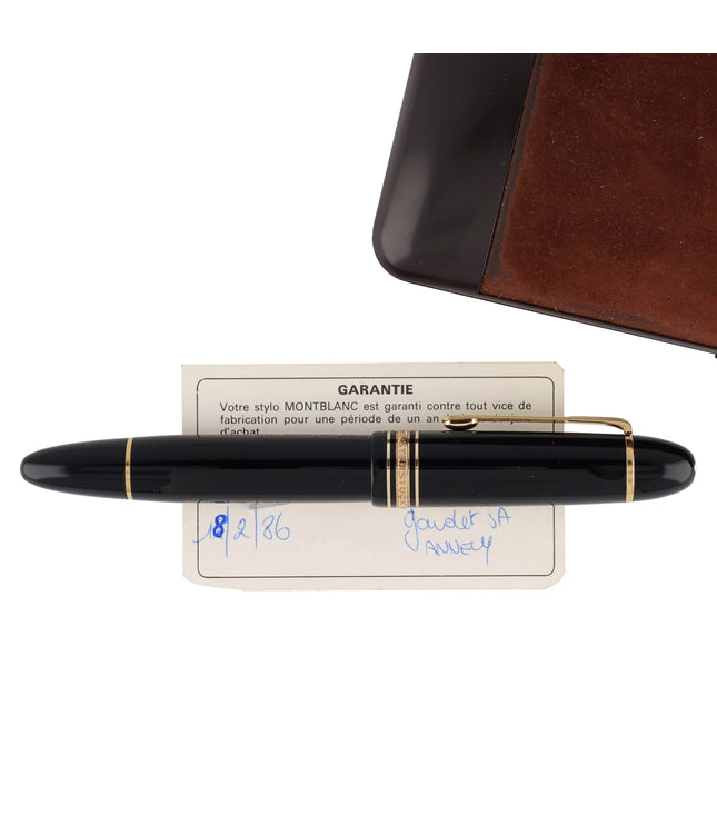 Montblanc Meisterstück Füller No.149 Gold Coated