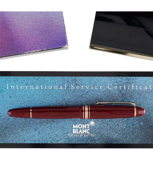 Montblanc Meisterstück Dokumentenmarker No.166 LeGrand Bordeaux