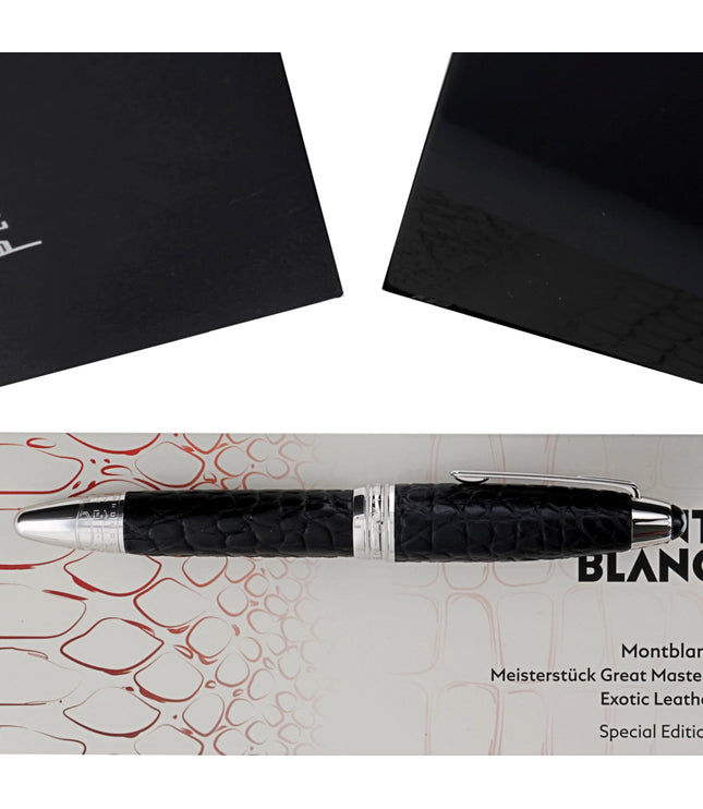 Montblanc Meisterstück Great Masters Alligator Leather Black Füller - Sealed