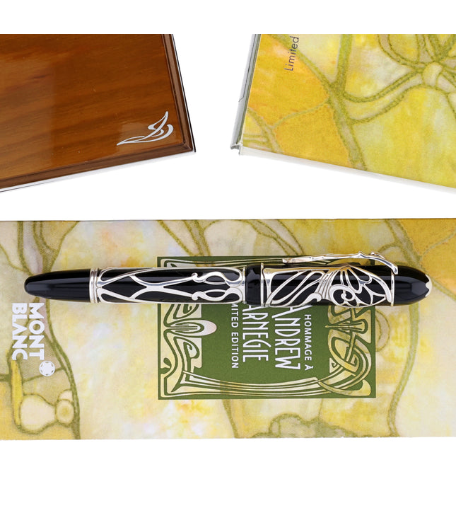 Montblanc Patron of Art 2002 Andrew Carnegie 4810 Edition Füller