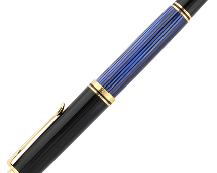 Pelikan Souverän R800 Tintenroller Blau Gestreift