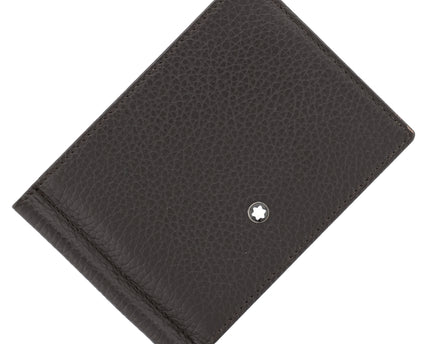 Montblanc Leather Goods Meisterstück Soft Grain Geldbörse 6cc mit Geldklammer