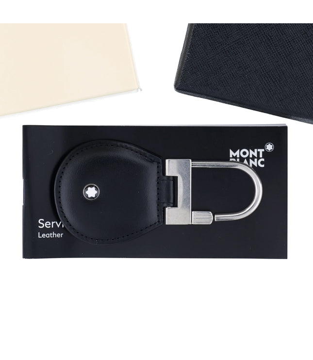 Montblanc Leather Goods Meisterstück Schlüsselanhänger Schwarz